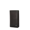 Chanel Camelia - Wallet wallet in black grained leather - 00pp thumbnail