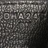 Hermes Birkin 30 cm handbag in black Tadelakt leather - Detail D4 thumbnail
