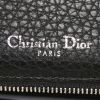 Sac bandoulière Dior Diorama en cuir grainé noir - Detail D4 thumbnail