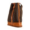 Louis Vuitton Randonnée backpack in brown monogram canvas and natural leather - 00pp thumbnail