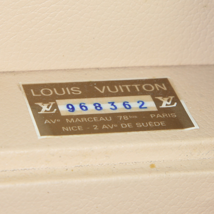 Beauty Louis Vuitton Boîte à Pharmacie in tela monogram marrone e losine - Detail D3