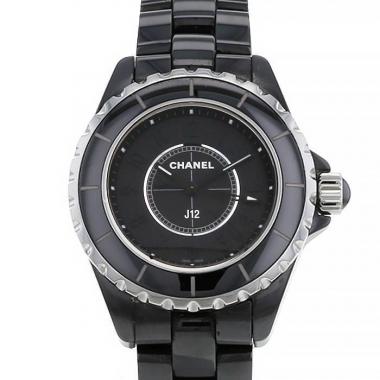 Montre Chanel J12 en céramique noire Vers  2010