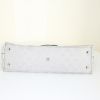 Gucci handbag in silver logo canvas and silver leather - Detail D4 thumbnail