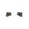 H. Stern Ancient America earrings in pink gold,  diamonds and diamonds - 360 thumbnail