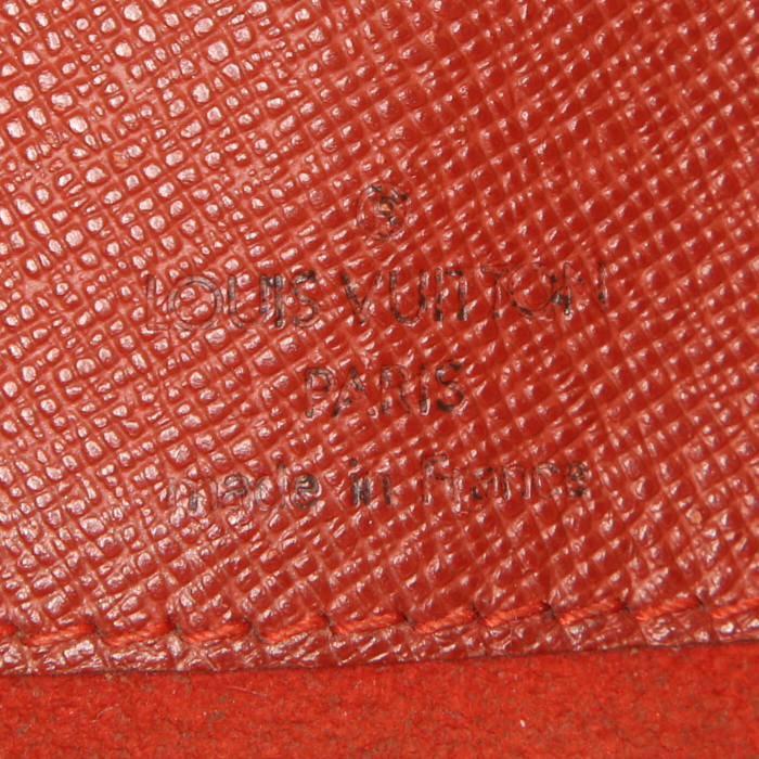 Borsa a tracolla Louis Vuitton Musette Salsa in tela a scacchi marrone e pelle marrone - Detail D3