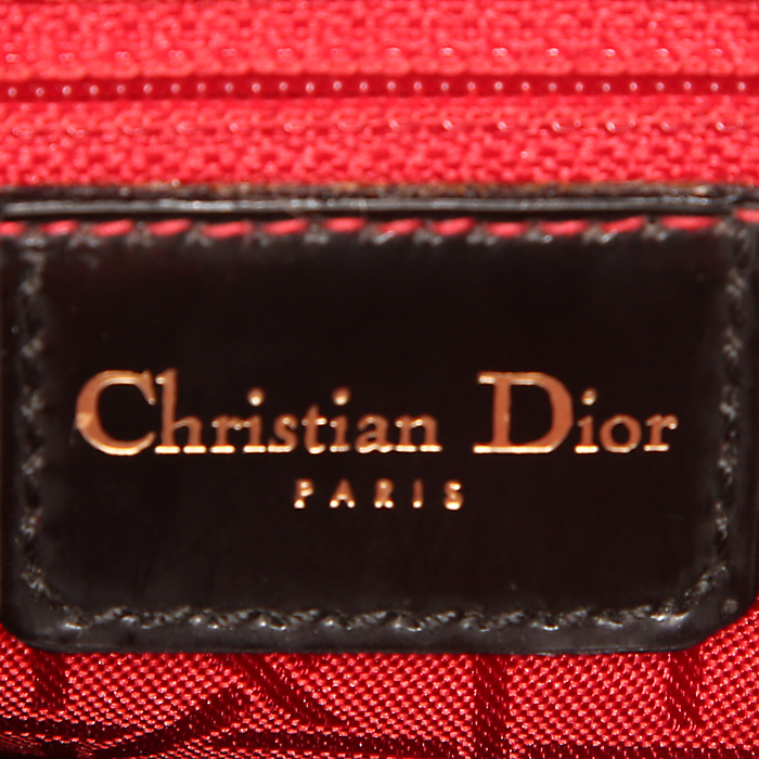 Dior Vintage handbag in black - Detail D3
