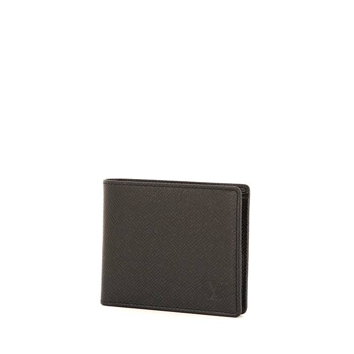 Pre-owned Louis Vuitton X Slender Wallet Epi Black