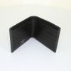Billetera Louis Vuitton Slender en cuero taiga negro - Detail D2 thumbnail