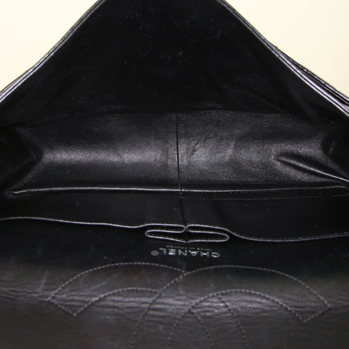 Borsa Chanel 2.55 in pelle trapuntata nera - Detail D3