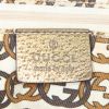 Gucci handbag in beige monogram canvas and golden brown leather - Detail D3 thumbnail