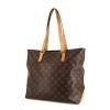 Louis Vuitton Mezzo handbag in brown monogram canvas and natural leather - 00pp thumbnail