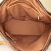 Louis Vuitton Mezzo handbag in brown monogram canvas and natural leather - Detail D2 thumbnail