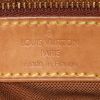 Borsa Louis Vuitton Mezzo in tela monogram marrone e pelle naturale - Detail D3 thumbnail