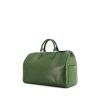 Louis Vuitton Speedy 35 handbag in green epi leather - 00pp thumbnail