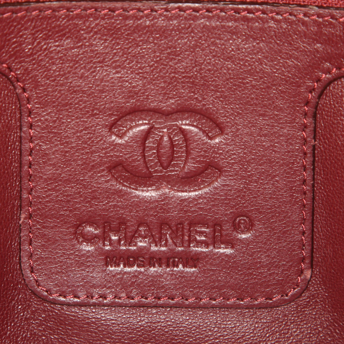 Sac porté épaule ou main Chanel Coco Cocoon en cuir matelassé noir - Detail D3