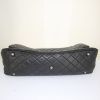 Bolsa de viaje Chanel Chanel Voyage en cuero acolchado negro - Detail D5 thumbnail