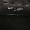Saint Laurent Sac de jour small model handbag in black, green and beige leather - Detail D4 thumbnail