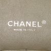 Chanel Timeless Maxi Jumbo handbag in khaki quilted leather - Detail D4 thumbnail