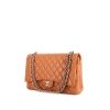 Chanel Timeless Maxi Jumbo handbag in beige quilted leather - 00pp thumbnail