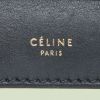 Celine bag in burgundy, black and beige tricolor leather - Detail D4 thumbnail