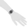 Audemars Piguet Royal Oak watch in stainless steel Ref:  4100ST Circa  1980 - Detail D1 thumbnail
