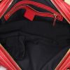 Bolso de mano Gucci en cuero rojo - Detail D2 thumbnail
