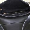 Dior Saddle KaléiDiorscopic handbag in white, burgundy and blue multicolor leather and black leather - Detail D2 thumbnail