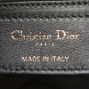 Sac à main Dior Saddle KaléiDiorscopic en cuir multicolore blanc bordeaux et bleu et cuir noir - Detail D3 thumbnail