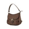 Louis Vuitton Highbury handbag in ebene damier canvas and brown leather - 00pp thumbnail