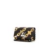 Borsa/pochette Louis Vuitton Twist in pelle Epi nera con motivo - 00pp thumbnail