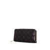Louis Vuitton Zippy wallet in burgundy monogram patent leather - 00pp thumbnail