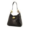 Celine Vintage handbag in black crocodile - 00pp thumbnail
