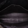 Bolso de mano Celine Vintage en cocodrilo negro - Detail D2 thumbnail