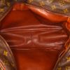 Borsa a tracolla Louis Vuitton Reporter in tela monogram marrone e pelle naturale - Detail D2 thumbnail