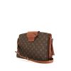 Louis Vuitton Vintage shoulder bag in brown monogram canvas and brown leather - 00pp thumbnail
