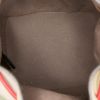 Fendi Mon Trésor shoulder bag in off-white and red leather - Detail D2 thumbnail
