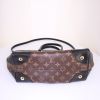 Louis Vuitton Phenix medium model handbag in brown monogram canvas and black leather - Detail D5 thumbnail