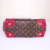 Louis Vuitton Phenix medium model handbag in brown monogram canvas and pink leather - Detail D5 thumbnail