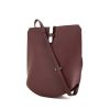 Hermès  Baton de craie shoulder bag  in purple epsom leather - 00pp thumbnail
