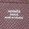 Hermès  Baton de craie shoulder bag  in purple epsom leather - Detail D3 thumbnail