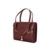 Hermès Loto handbag in burgundy box leather - 00pp thumbnail