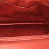 Hermès Pan bag in burgundy box leather - Detail D2 thumbnail