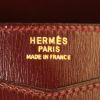 Hermès Pan bag in burgundy box leather - Detail D3 thumbnail