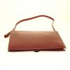 Hermès Pan bag in burgundy box leather - Detail D4 thumbnail