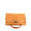Hermes Kelly 40 cm handbag in natural leather - 360 Front thumbnail