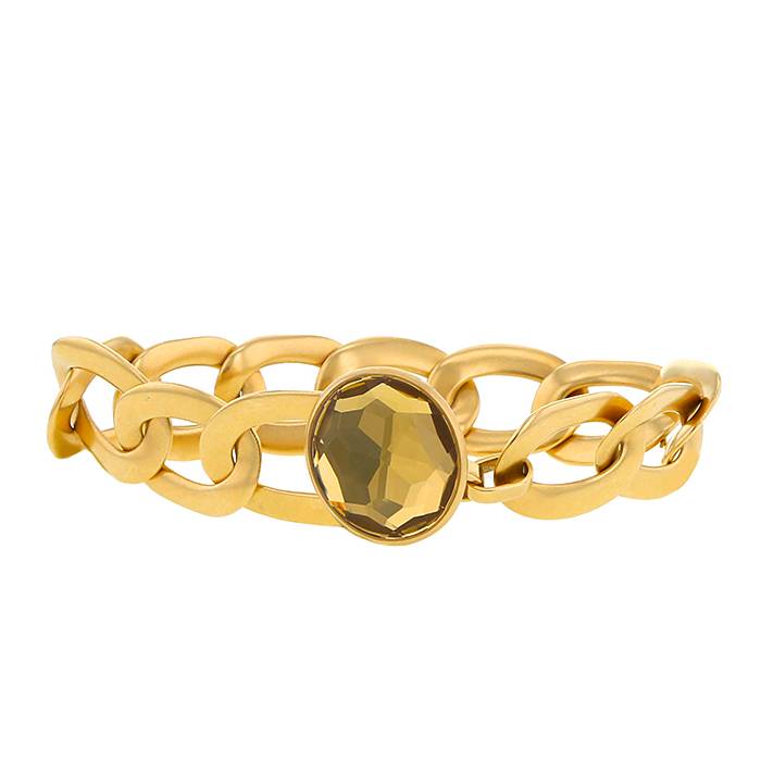 Bracelet Pomellato Narciso en or jaune et quartz jaune - 00pp