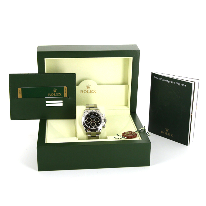 Rolex Daytona watch in stainless steel Ref: 116520 Circa 2008 - Detail D2