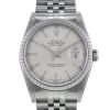 Rolex Datejust watch in stainless steel Ref: 16220 Circa 2000 - 00pp thumbnail