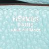 Bolso de mano Hermes Birkin 30 cm en cuero togo azul - Detail D3 thumbnail