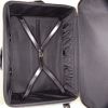 Saint Laurent suitcase in brown monogram canvas and black leather - Detail D2 thumbnail